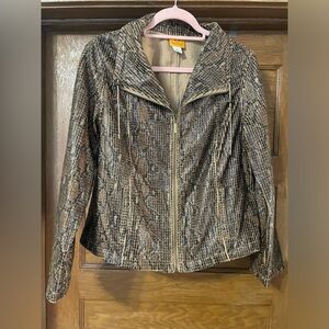 Ruby Rd.‎ Snakeskin jacket